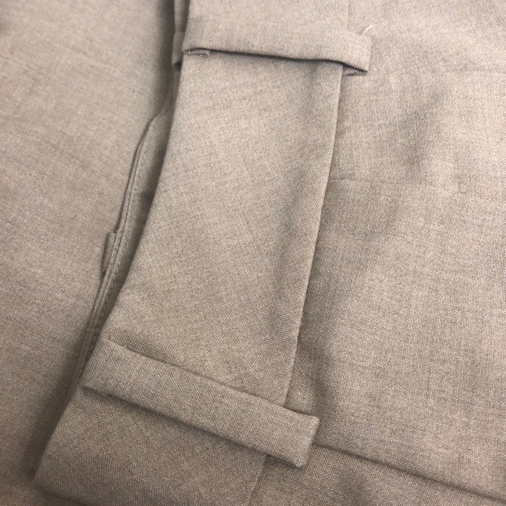Curvy Bootcut Khaki Dress Pants